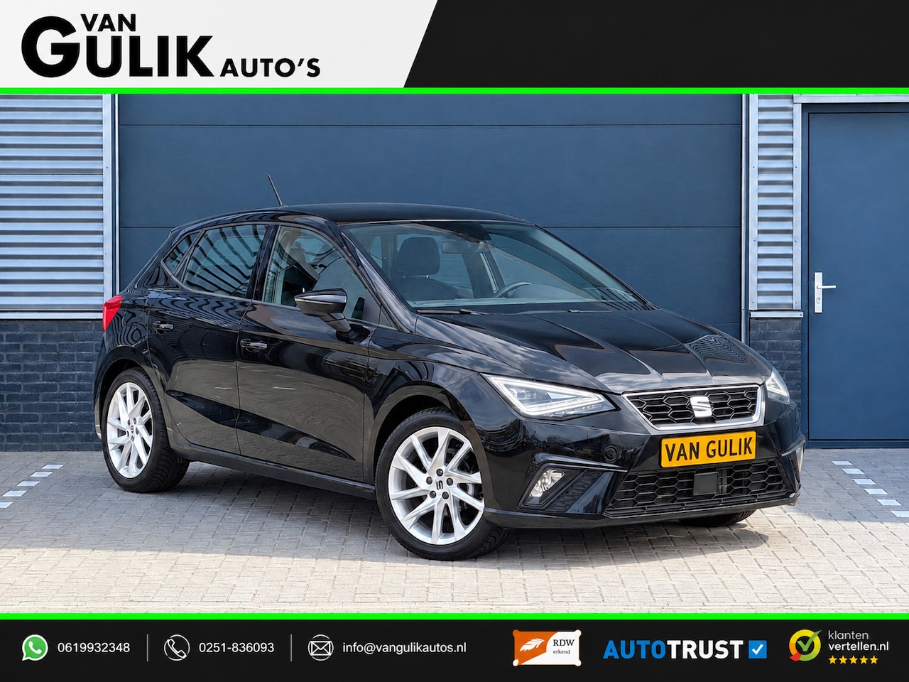 SEAT Ibiza - 1.0 EcoTSI FR | Digitaal | Carplay | LED | Navigatie | - AutoWereld.nl