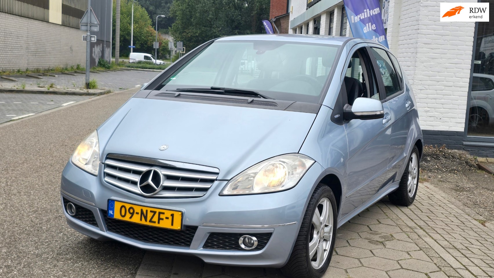 Mercedes-Benz A-klasse - 160 BlueEFFICIENCY Business Class Avantgarde*dealer onderhoud*nap*apk*airco ijs*velgen*tre - AutoWereld.nl