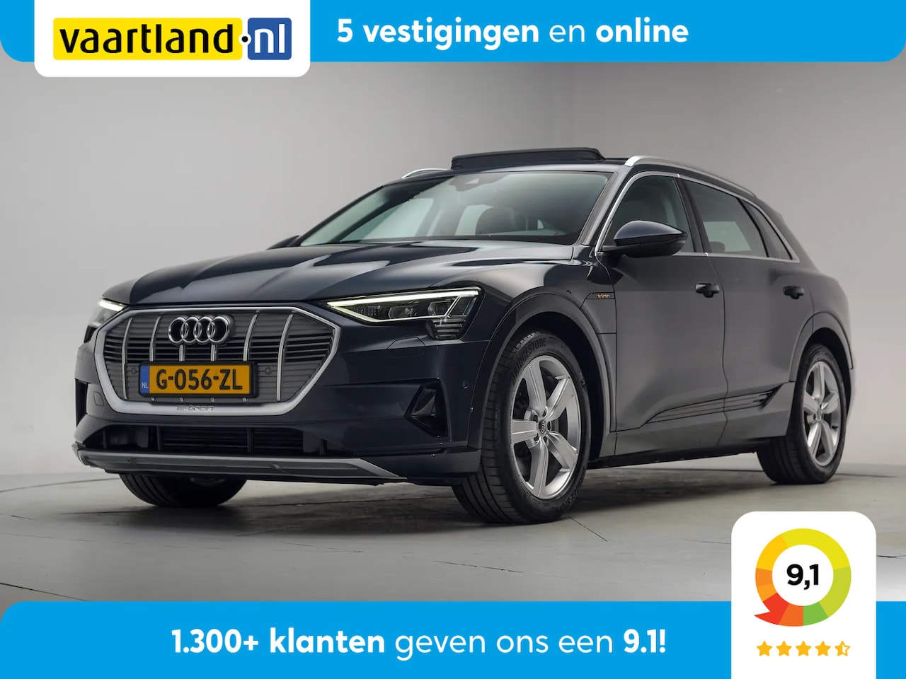 Audi e-tron - 50 quattro Launch edition plus 71 kWh [ Panoramadak Memory seats Adapt cruise ] - AutoWereld.nl