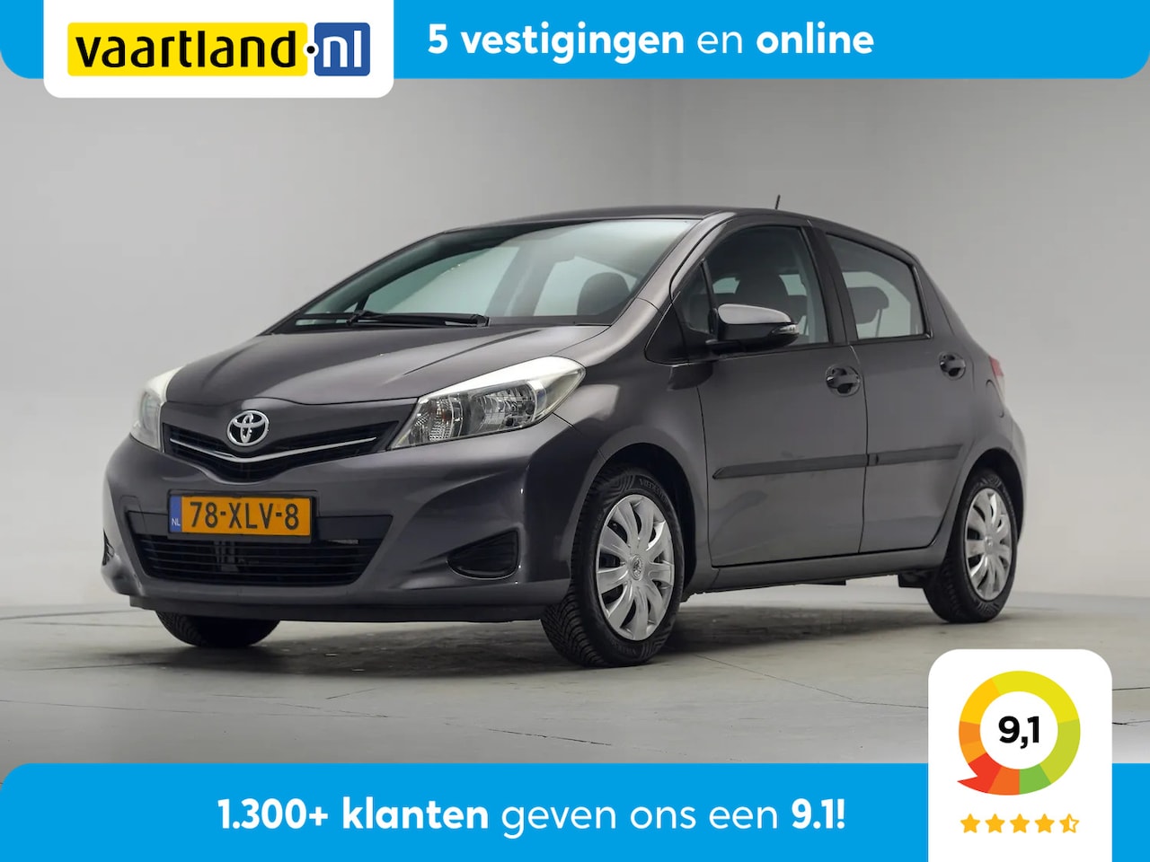 Toyota Yaris - 1.3 VVT-i Aspiration [ Trekhaak Camera Airco Cruise ] - AutoWereld.nl