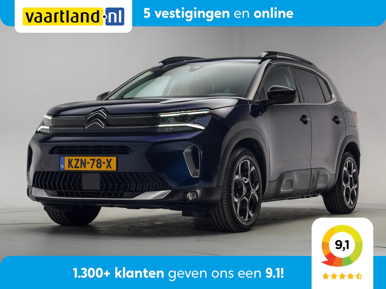 Citroën C5 Aircross - 1.6 Plug-in 225pk Shine FACELFT [ Navi Adapt.cruise Camera ] - AutoWereld.nl