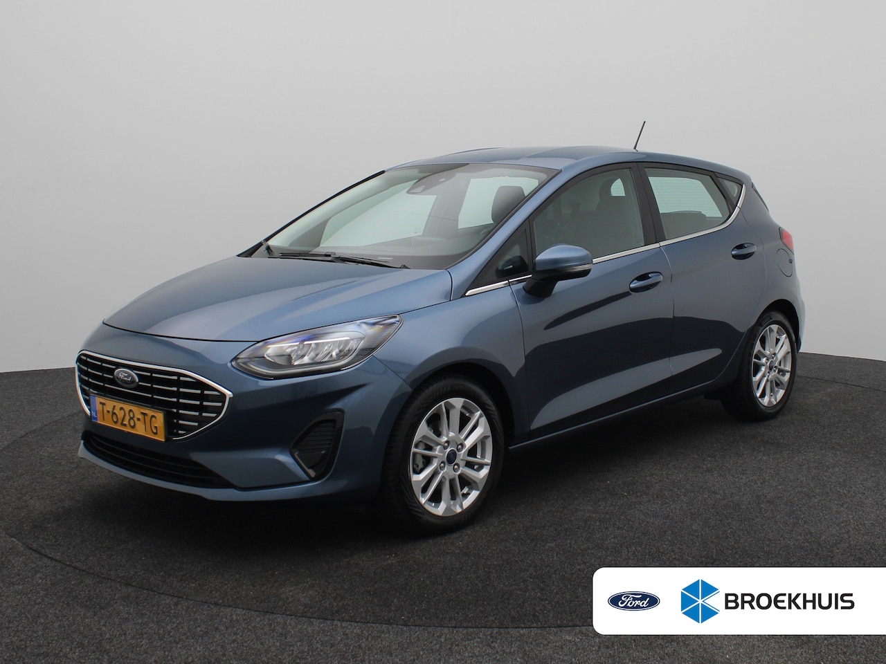 Ford Fiesta - 1.0 EcoBoost Hybrid Titanium | Airco (automatisch) | Boordcomputer | Cruise control - AutoWereld.nl