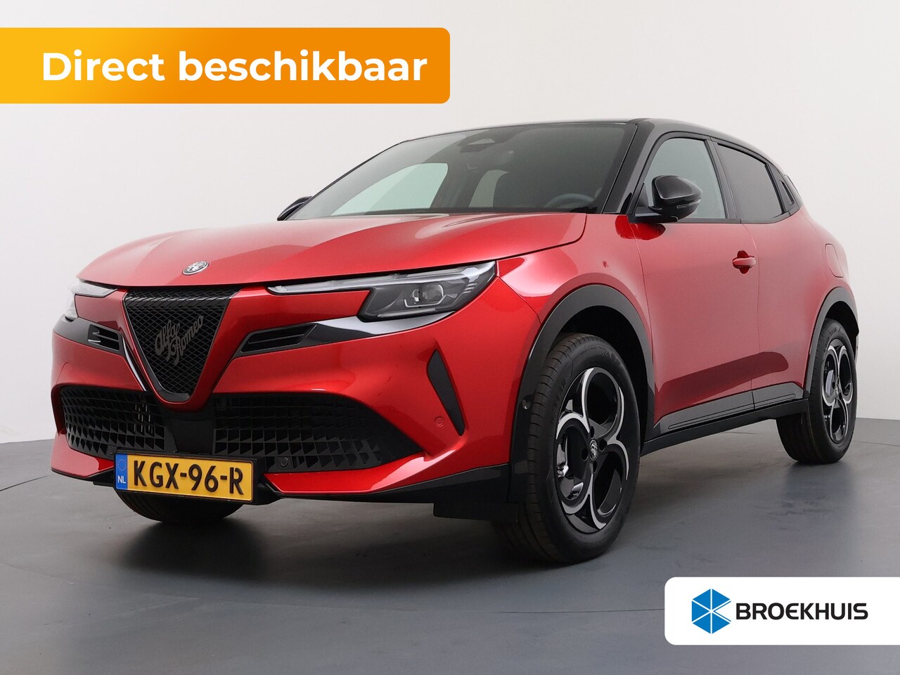 Alfa Romeo Junior - Ibrida Ti | 10,25" digitaal instrumentarium | 18" lichtmetalen velgen - Fori | Automatisch - AutoWereld.nl