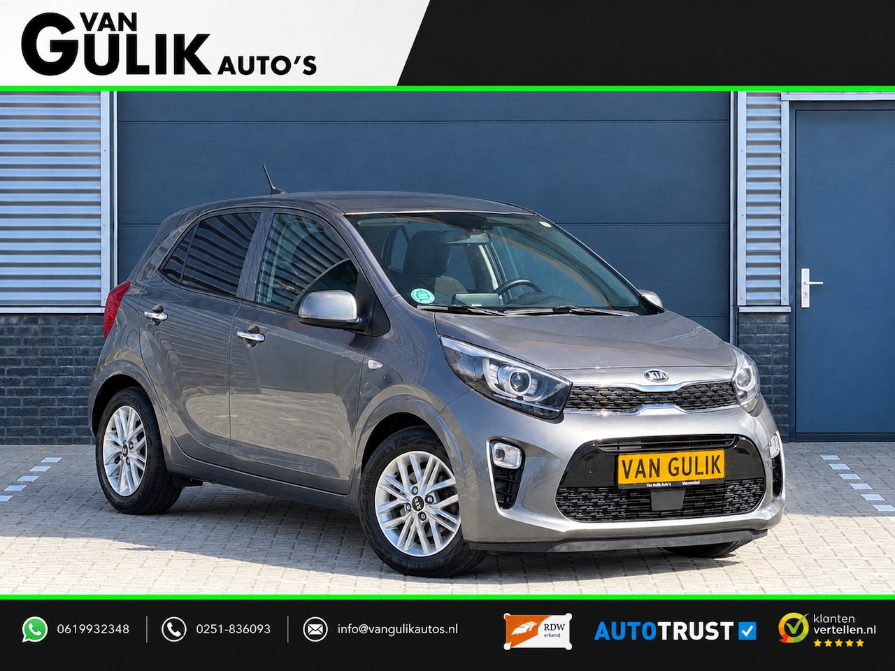 Kia Picanto - 1.0 DPi DynamicPlusLine | Automaat | Camera | Carplay | Winterpakket | - AutoWereld.nl