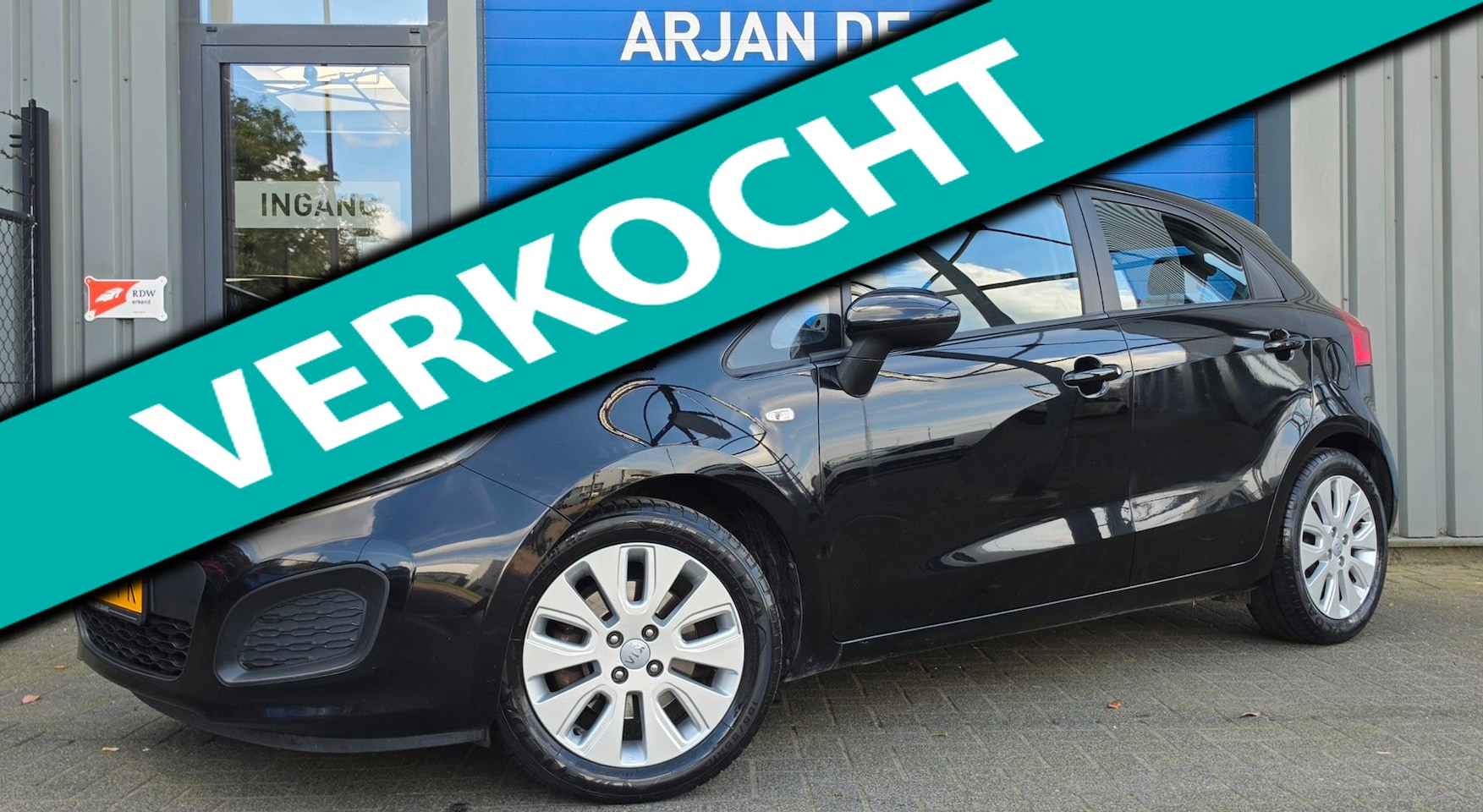 Kia Rio - 1.4 CVVT 109PK 5Drs Comfort Pack Airco LM velgen 6bak - AutoWereld.nl