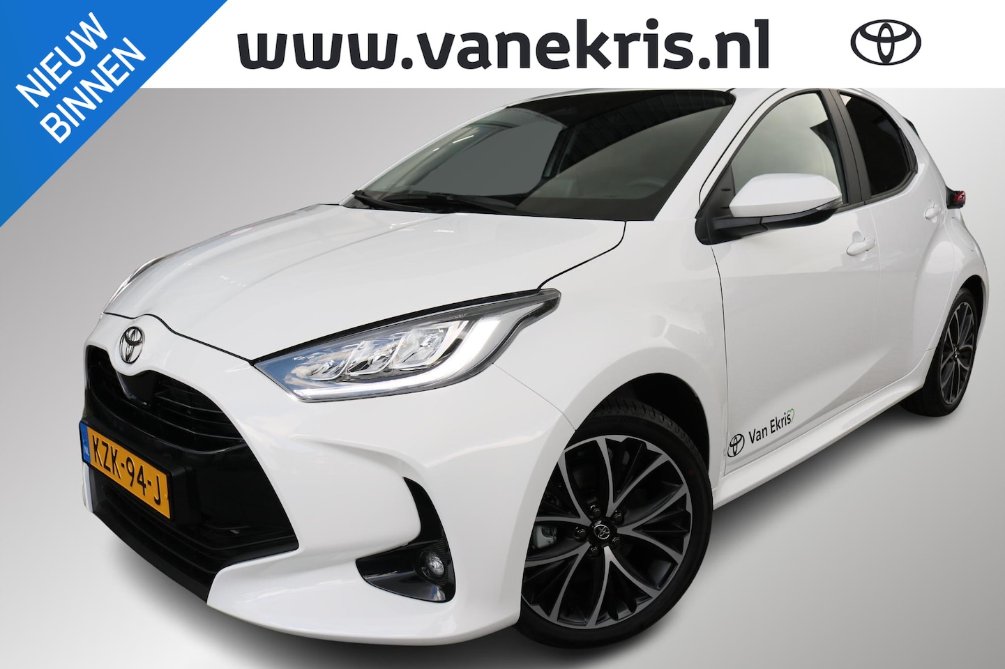 Toyota Yaris - 1.5 Hybrid 115 Dynamic Keyless entree, apple android auto, Lichtmetalen velgen, Achteruitr - AutoWereld.nl
