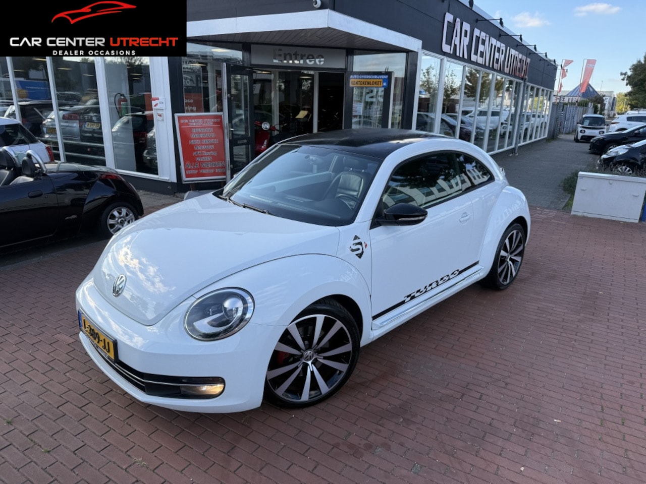 Volkswagen Beetle - 2.0 TSI Sport automaat leer navi 200PK!! - AutoWereld.nl
