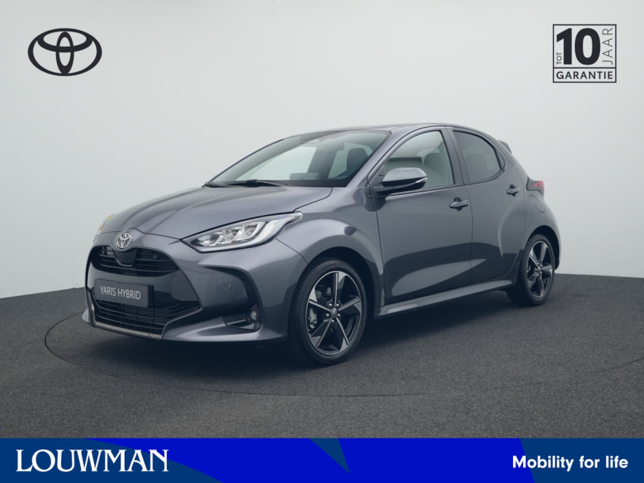 Toyota Yaris - 1.5 Hybrid 130 Executive Storm Grey Metallic - AutoWereld.nl