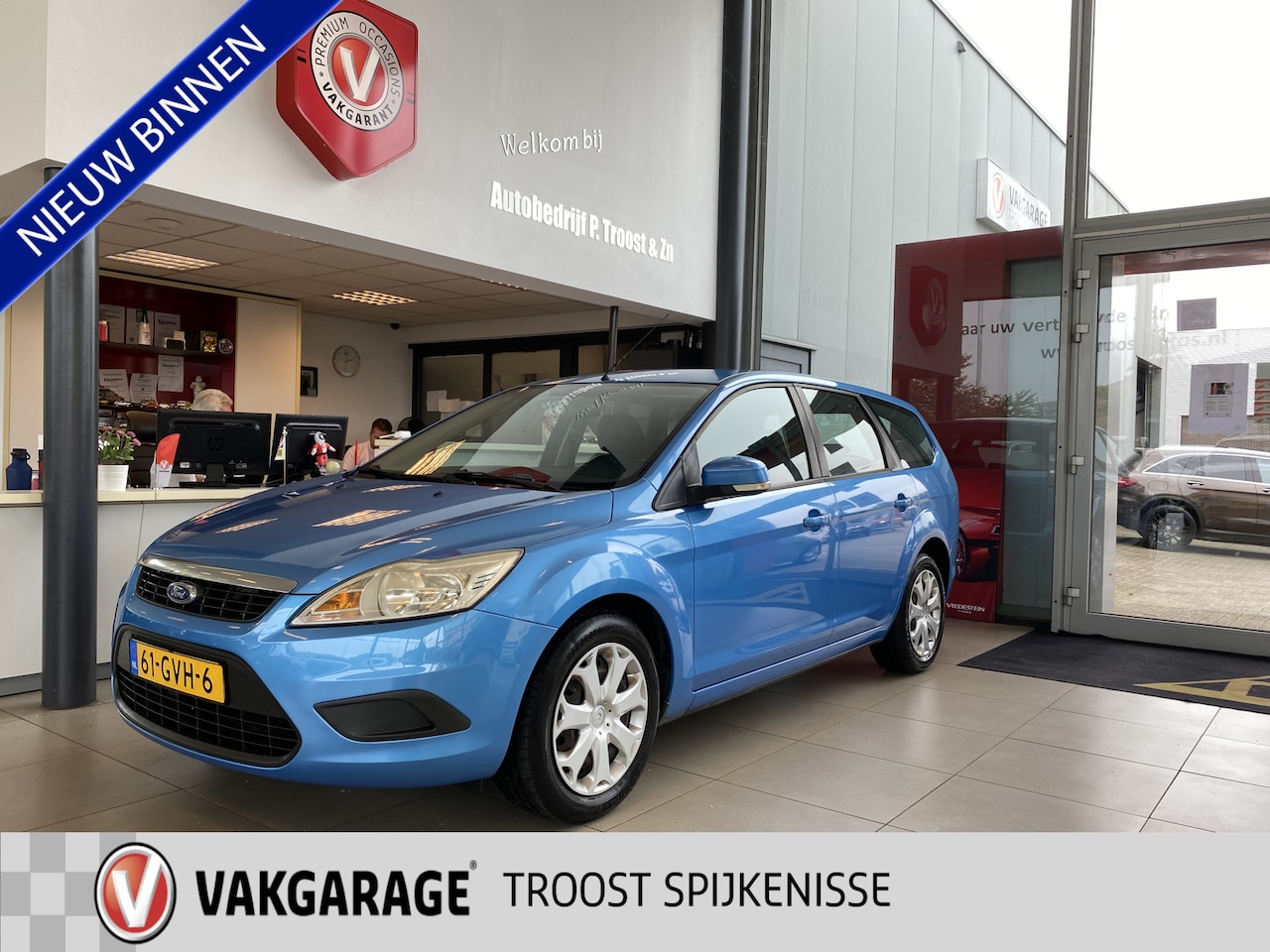 Ford Focus Wagon - 1.6 Trend 1.6 Trend,Airco,Cruisecontrol,Elektrischpakket,Centraledeurvergrendelingop Afstand,100% On - AutoWereld.nl