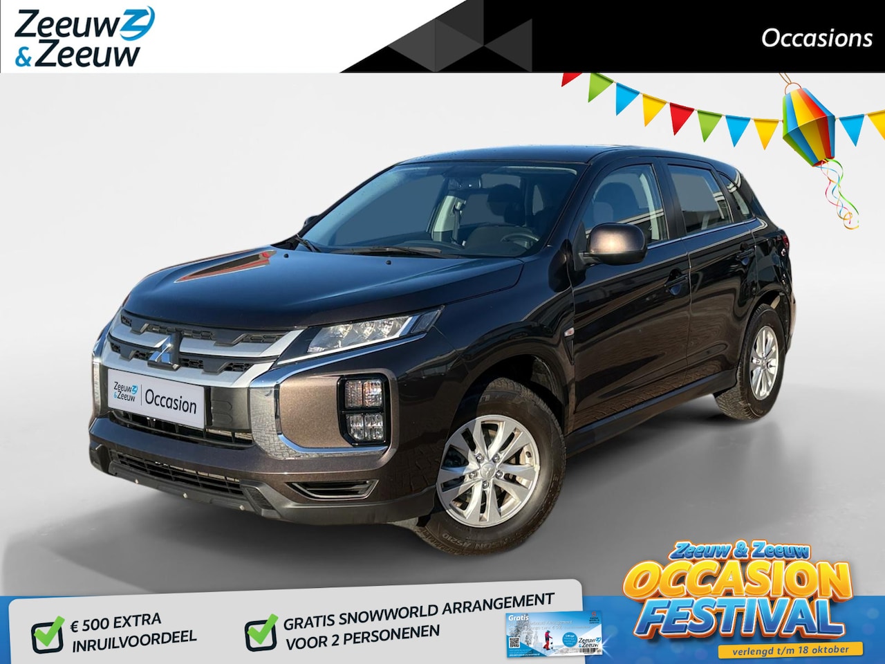 Mitsubishi ASX - 2.0 Intense | AUTOMAAT | CARPLAY | STOELVERWARMING | LICHTMETALEN VELGEN | - AutoWereld.nl