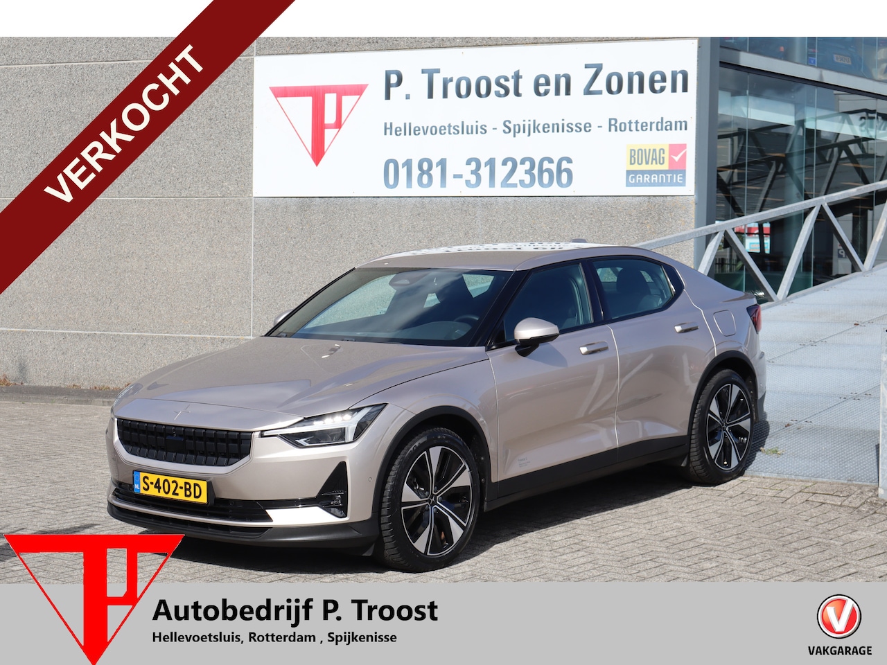 Polestar 2 - Standard Range Single Motor 69 kWh SOH 96% Nederlandse auto/Apple carplay/Stoelverwarming/ - AutoWereld.nl