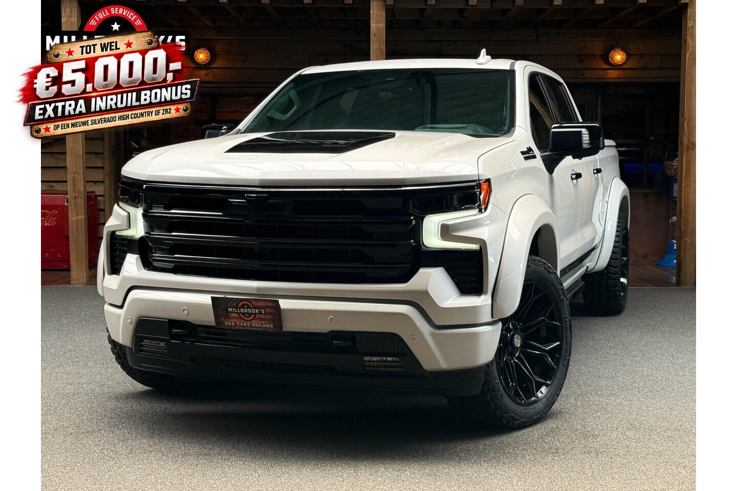 Chevrolet Silverado - High Country Widebody, BPM Vrij, LPG, Full options ALL-IN . - AutoWereld.nl