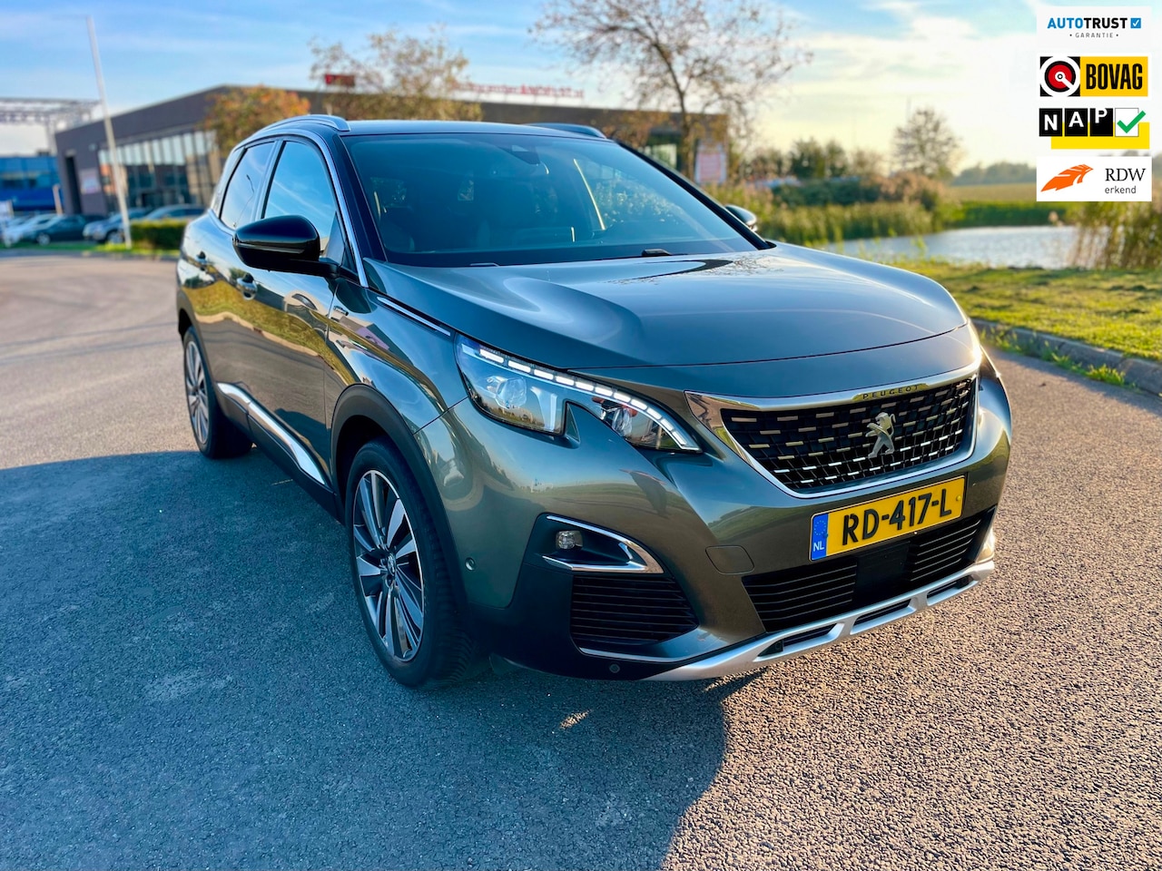 Peugeot 3008 - 1.2 PureTech GT Line 1.2 PureTech GT Line, Cam, Pdc, LED, Lmv, Navi, Keyless, Half leder, Cruise/Climate, 1e ei - AutoWereld.nl