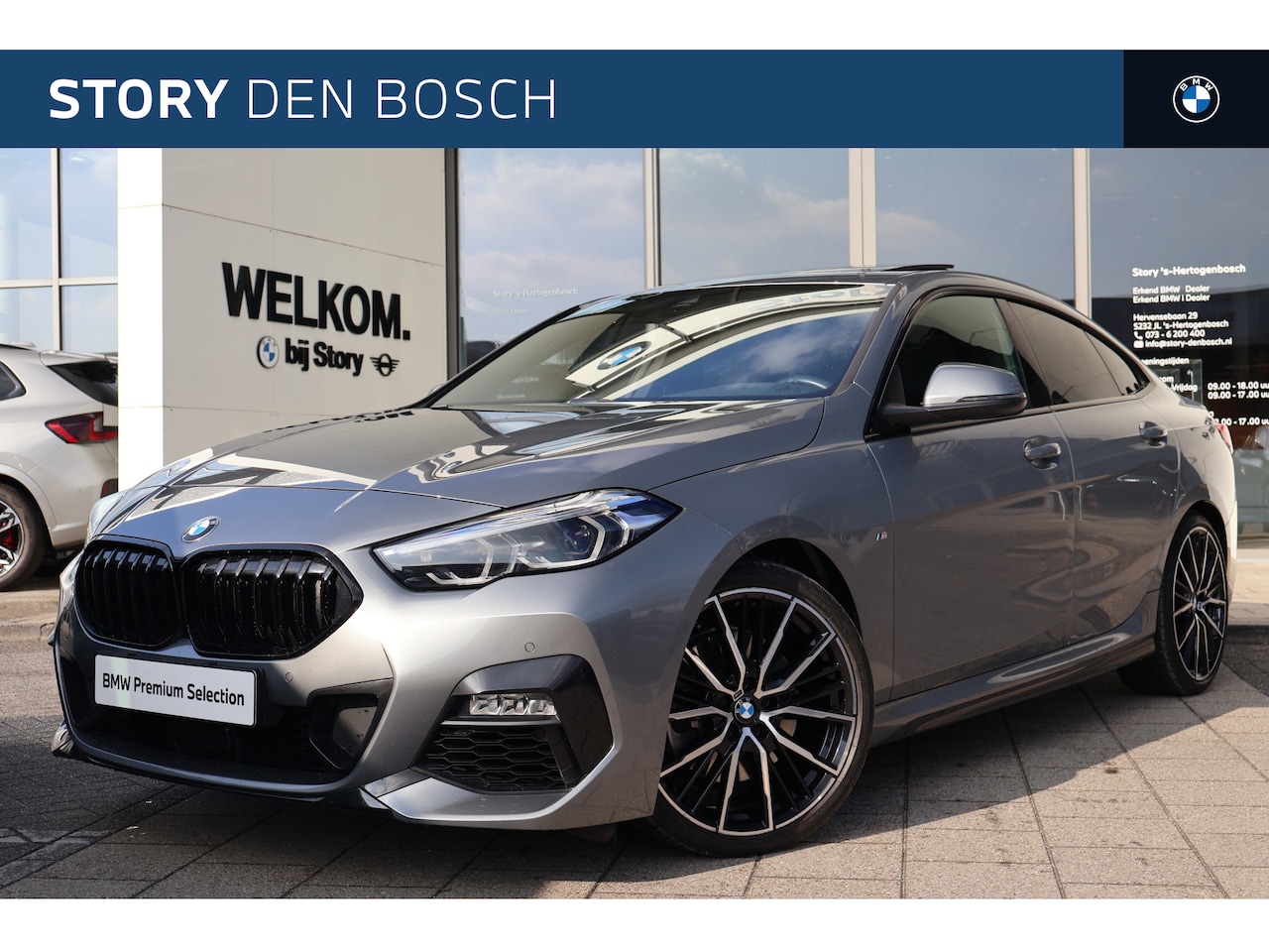BMW 2-serie Gran Coupé - 220i Executive M Sport Automaat / Trekhaak / Panoramadak / Sportstoelen / Stoelverwarming - AutoWereld.nl