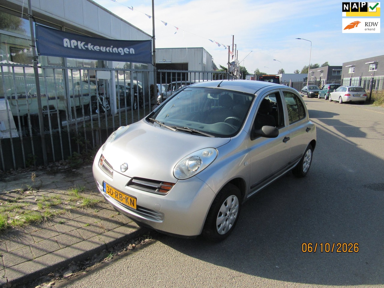Nissan Micra - 1.2 e-Vision 1.2 e-Vision,5drs,originele km!,airco,stuurbekrachtiging,trekhaak - AutoWereld.nl