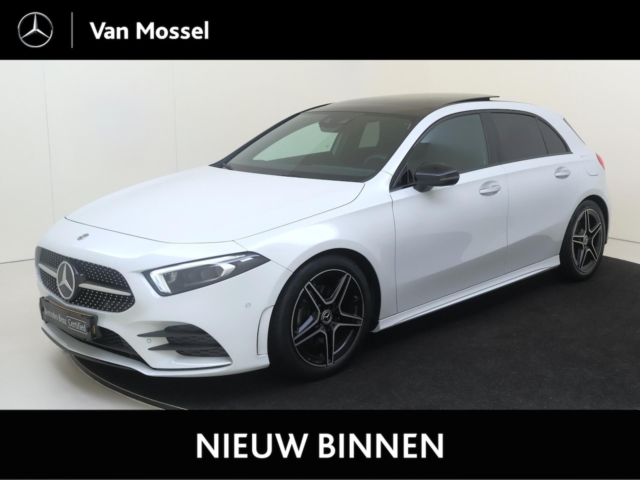 Mercedes-Benz A-klasse - 180 Business Solution AMG / Panoramadak/ Memory/ Sfeerverlichting - AutoWereld.nl