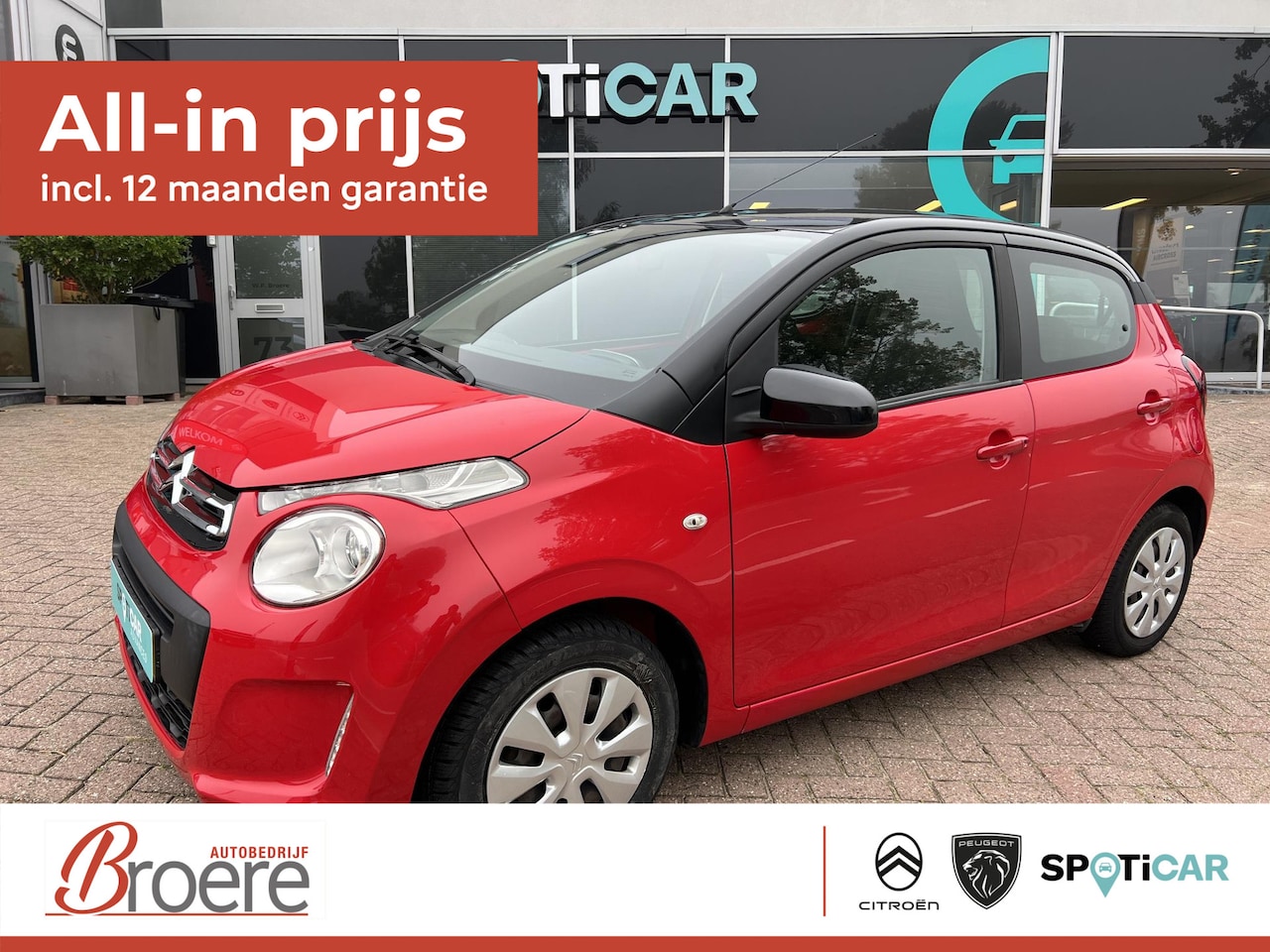 Citroën C1 - 1.0 e-VTi 68pk Feel 5 deurs - AutoWereld.nl