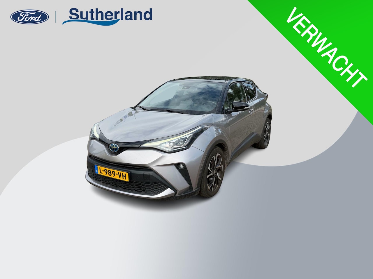 Toyota C-HR - 1.8 Hybrid Bi-Tone | 120pk | Achteruitrijcamera | Trekhaak | Adaptieve Cruise | Lederen Be - AutoWereld.nl