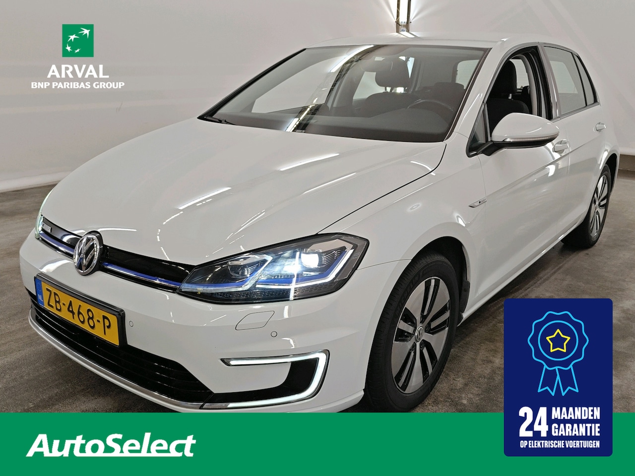 Volkswagen e-Golf - E-Golf 35,8kWh 136pk | Warmtepomp | Winter- en Spiegelpakket | Camera | Keyless | CarPlay - AutoWereld.nl