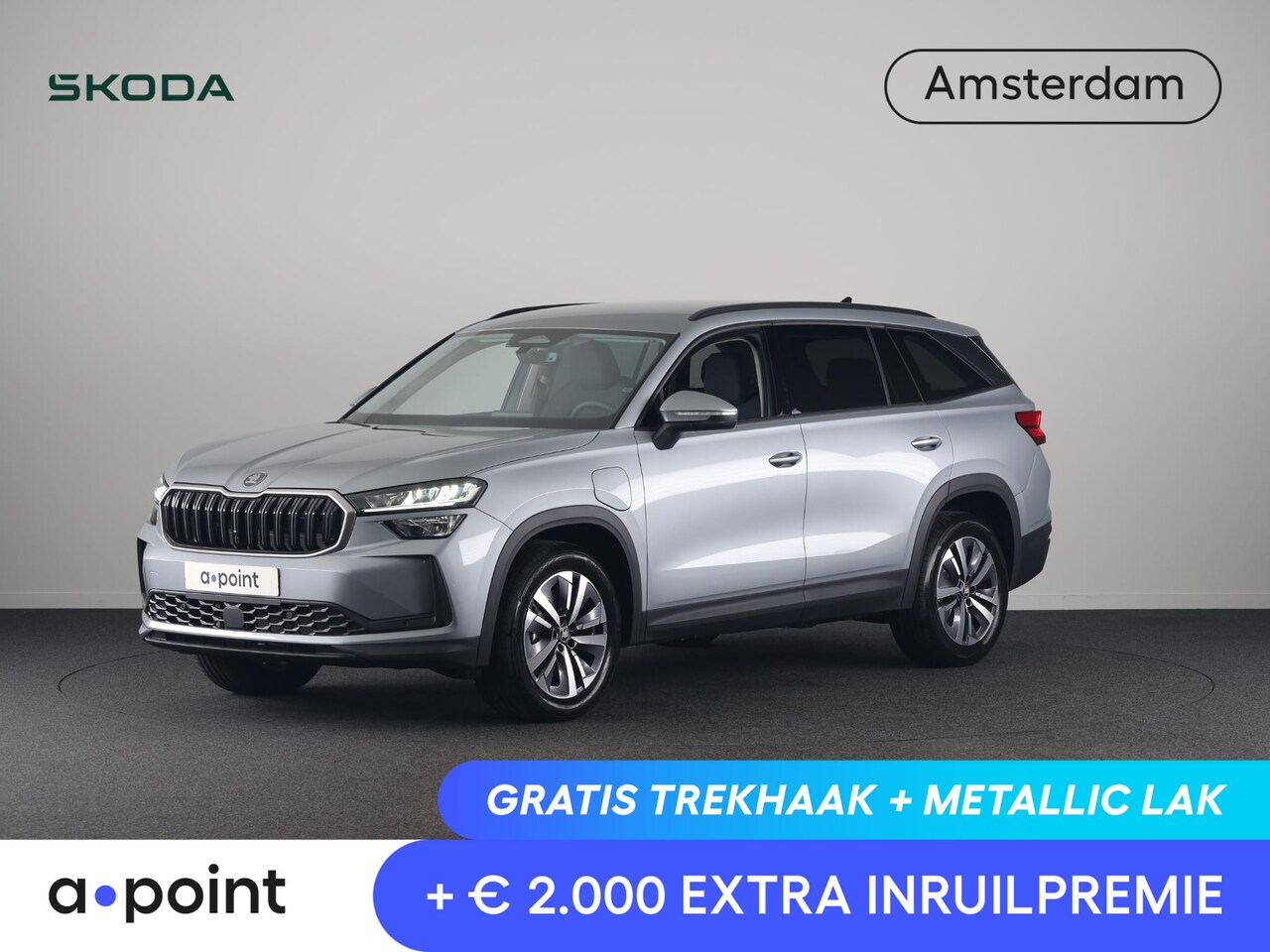 Skoda Kodiaq - 1.5 TSI PHEV Edition 204 pk 6 versn. DSG | Sunset | Trekhaak |  18" lichtmetalen velgen So - AutoWereld.nl