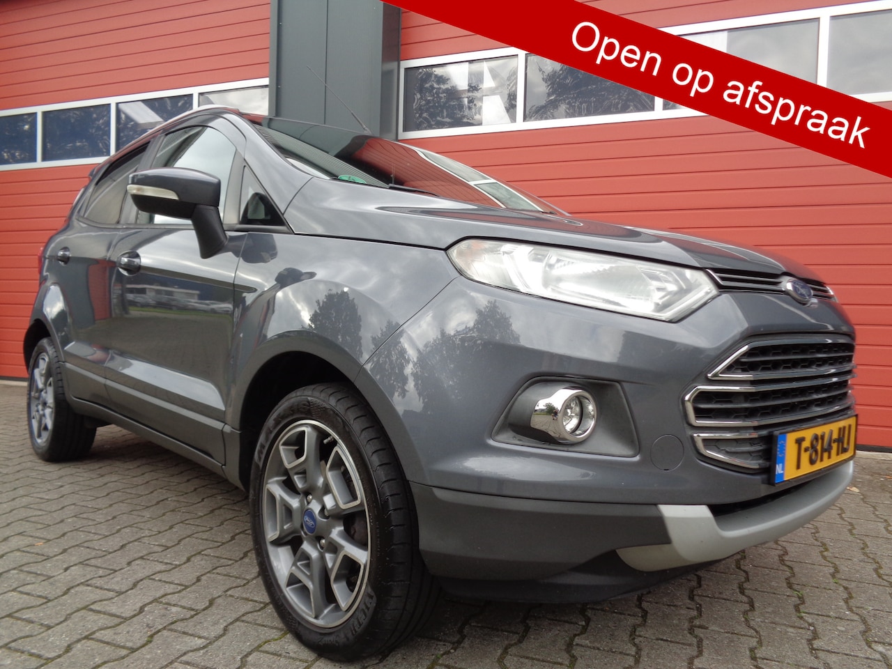 Ford EcoSport - 1.0 EcoBoost Titanium 126PK Clima Cruise Navi LMV Half-Leer Hoge-Zit/Instap - AutoWereld.nl