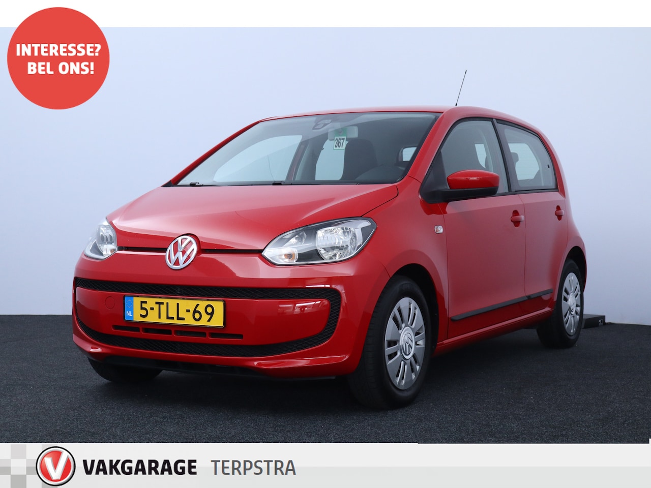 Volkswagen Up! - 1.0 move up! BlueMotion/ 5-Deurs/ Airco/ Elek.Ramen/ C.V. Afstand/ Isofix/ Radio Aux/ Star - AutoWereld.nl