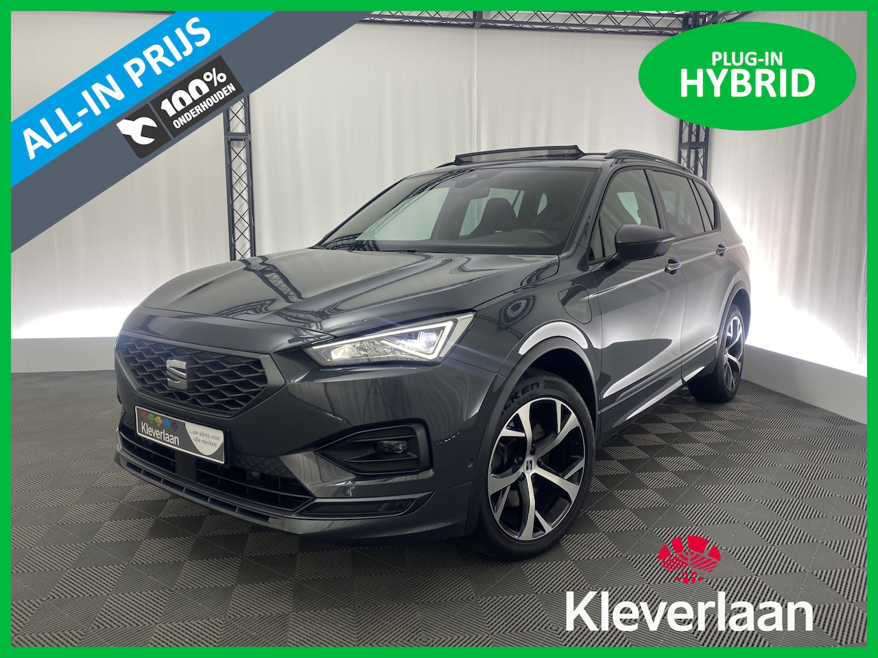 SEAT Tarraco - 1.4 TSI e-Hybrid PHEV FR Business Automaat | Pano | Memory | Trekhaak | CarPlay | Winter P - AutoWereld.nl