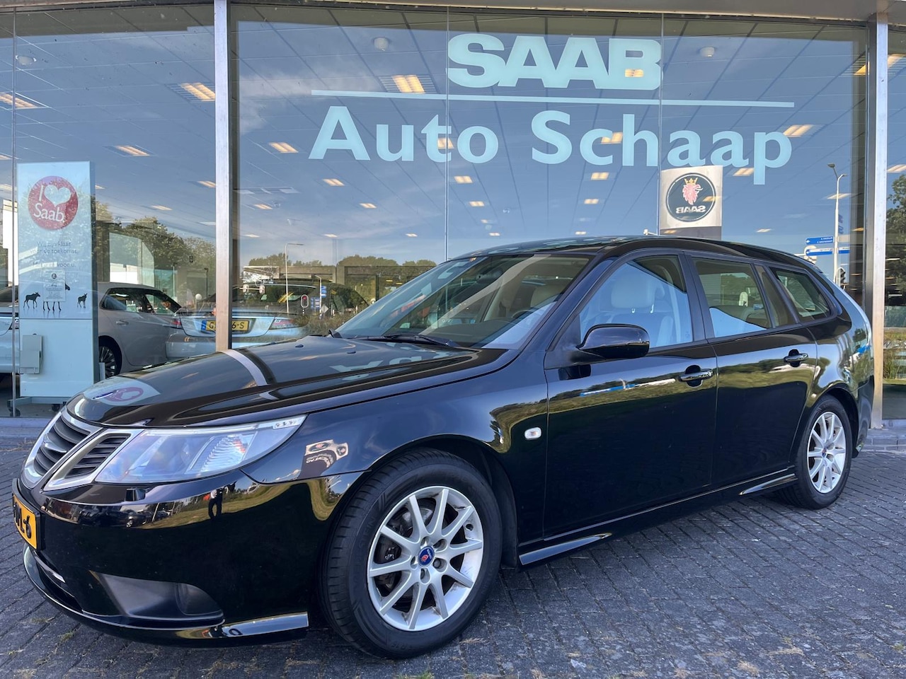 Saab 9-3 - Estate 1.8t Norden | Rijklaar incl garantie | Leer Lichtmetaal Parkeersensoren Hirsch 195 - AutoWereld.nl