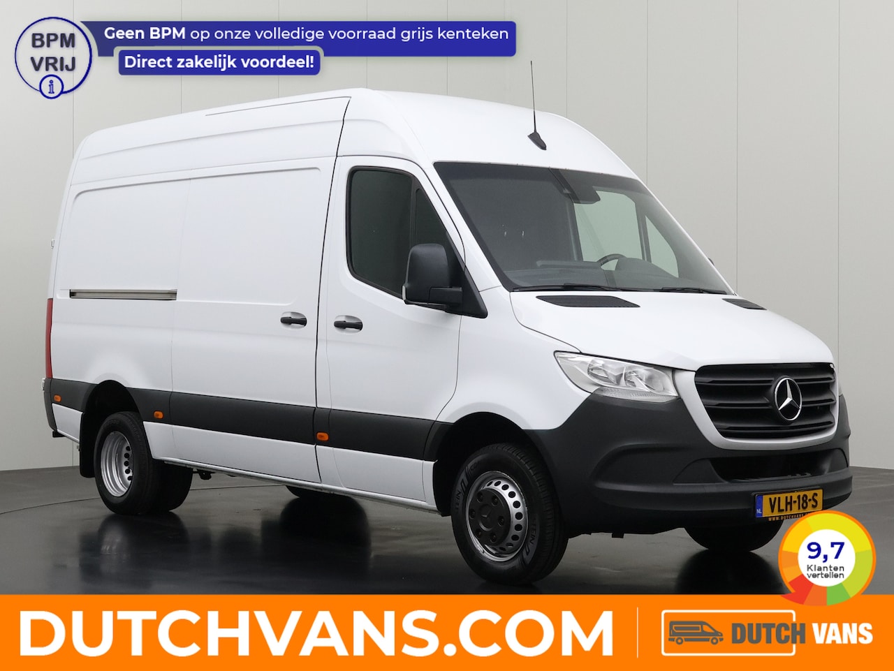 Mercedes-Benz Sprinter - 519CDI 3.0V6 Automaat L2H2 ( N2 ) | 10" Navigatie+Camera | Airco | Cruise - AutoWereld.nl
