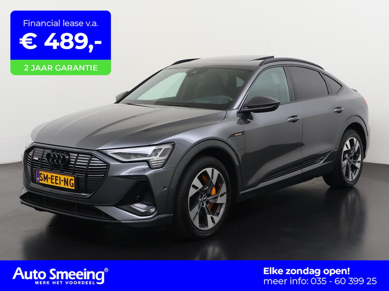 Audi e-tron Sportback - 55 quattro S-Line 95 kWh | Black Style | Panoramadak | Valcona Leder | Bang&Olufsen | Zond - AutoWereld.nl