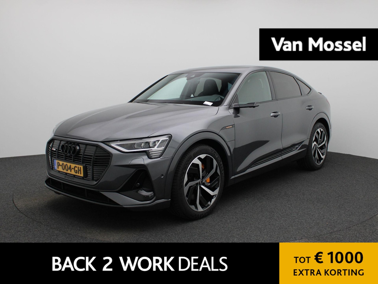 Audi e-tron Sportback - 55 quattro S edition 95 kWh | 360 Camera | Parkeersensoren | Luchtvering | Stoelverwarming - AutoWereld.nl