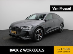 Audi e-tron Sportback - 55 quattro S edition 95 kWh | 360 Camera | Parkeersensoren | Luchtvering | Stoelverwarming