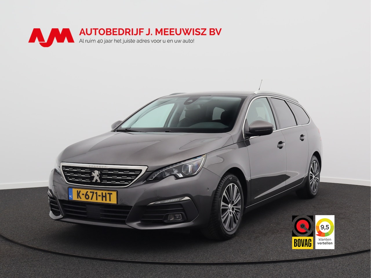 Peugeot 308 SW - 1.2 PureTech Blue Lease Allure/ trekhaak/ compleet! - AutoWereld.nl