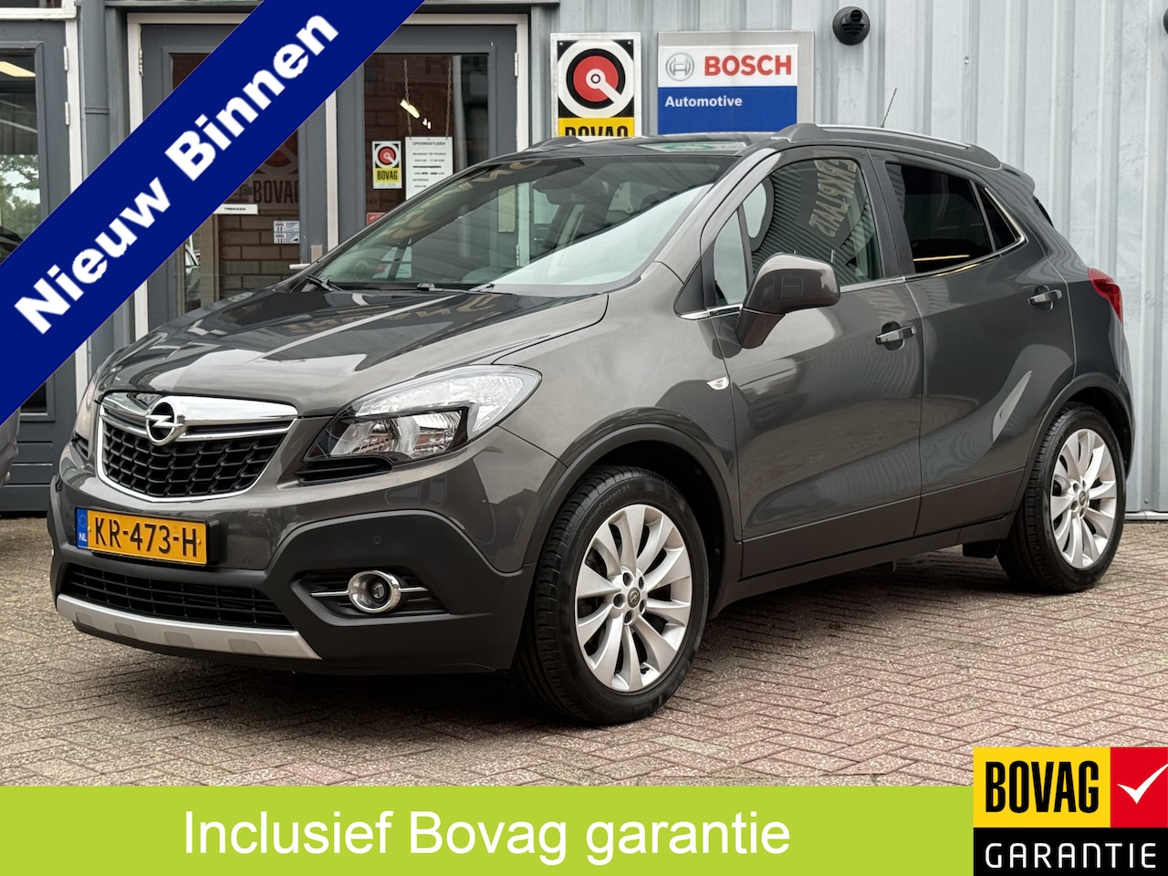 Opel Mokka - 1.4 T Cosmo | 50.000KM! | NAVI | TREKHAAK | CRUISE | LEER | - AutoWereld.nl