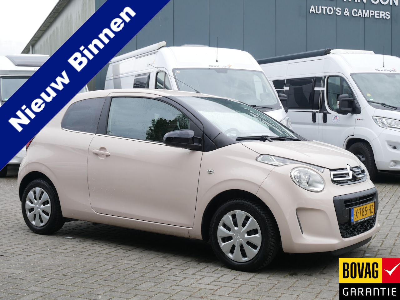 Citroën C1 - 1.0 VTi Feel 1.0 VTi Feel, Zuinige 3-Deurs, Bluetooth, Airco - AutoWereld.nl