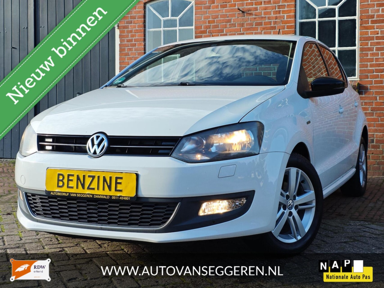 Volkswagen Polo - 1.2 Match / Garantie / Cruise / Airco / APK - AutoWereld.nl