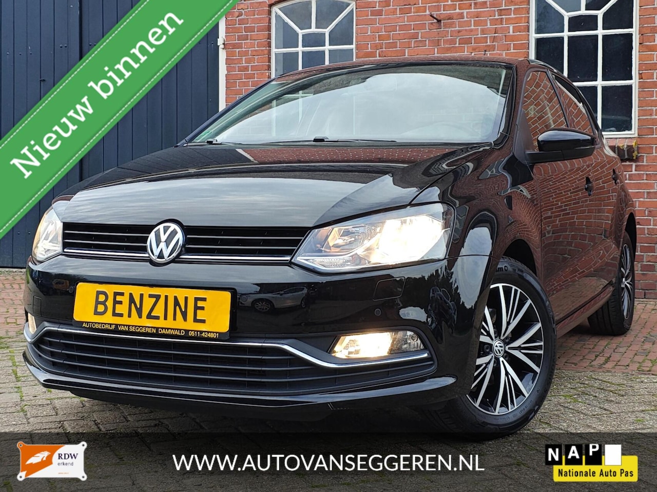 Volkswagen Polo - 1.0 All-Star - Garantie / Cruise / Clima / APK - AutoWereld.nl