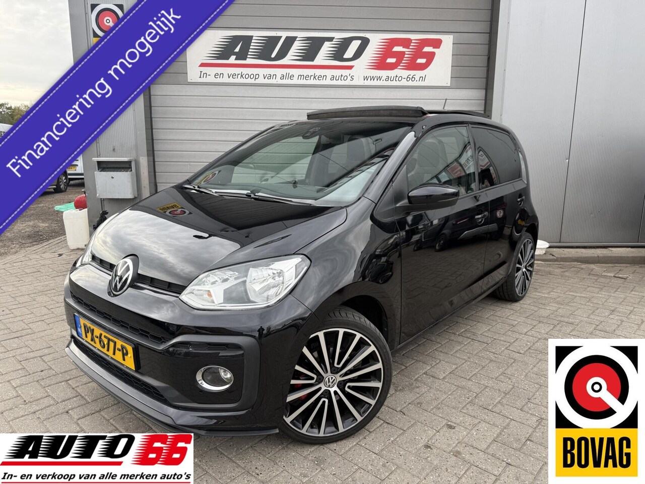Volkswagen Up! - 1.0 TSI BMT high up! AIRCO PANO DAK, Clima, Cru - AutoWereld.nl