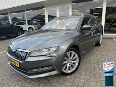 Skoda Superb Combi - 1.4 TSI iV Style | Leder | Virtual | Apple/Android | Adapt. Cruise | Stoel- Stuur en achte