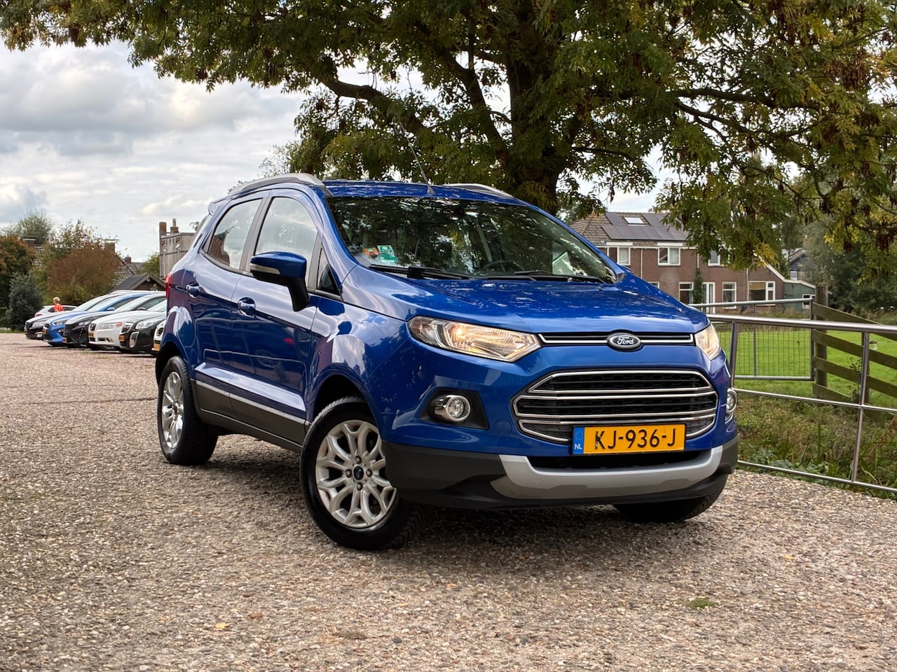 Ford EcoSport - 1.0 EcoBoost Titanium | Leder + Clima + Cruise nu €7.450,-!! - AutoWereld.nl