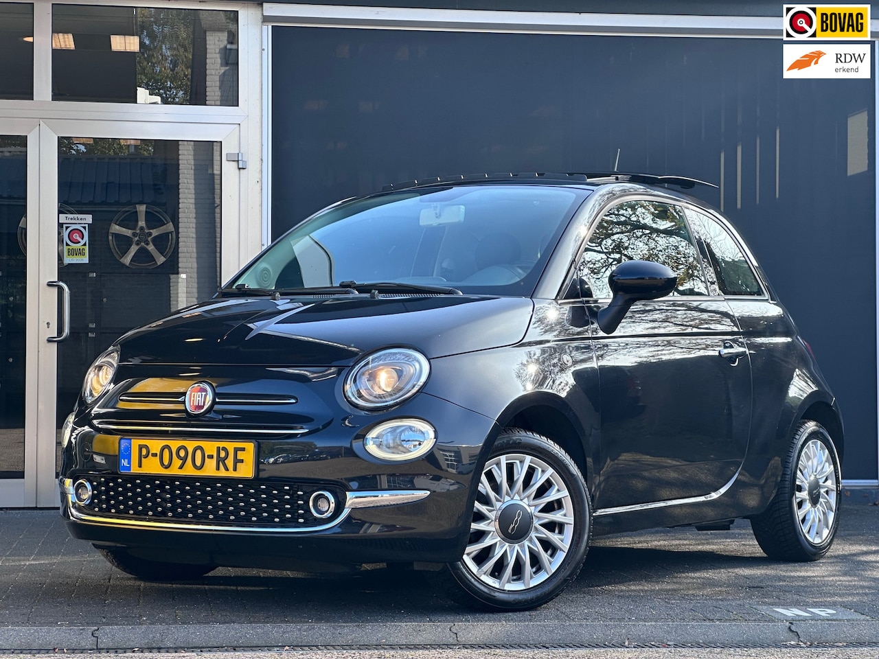 Fiat 500 - 1.2 Lounge PANO / AIRCO / BLUETOOTH / LM-VELGEN - AutoWereld.nl