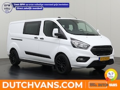 Ford Transit Custom - 2.0TDCi 130PK Lang Dubbele Cabine | 6-Persoons | Navigatie | Camera | Kastinrichting | Air