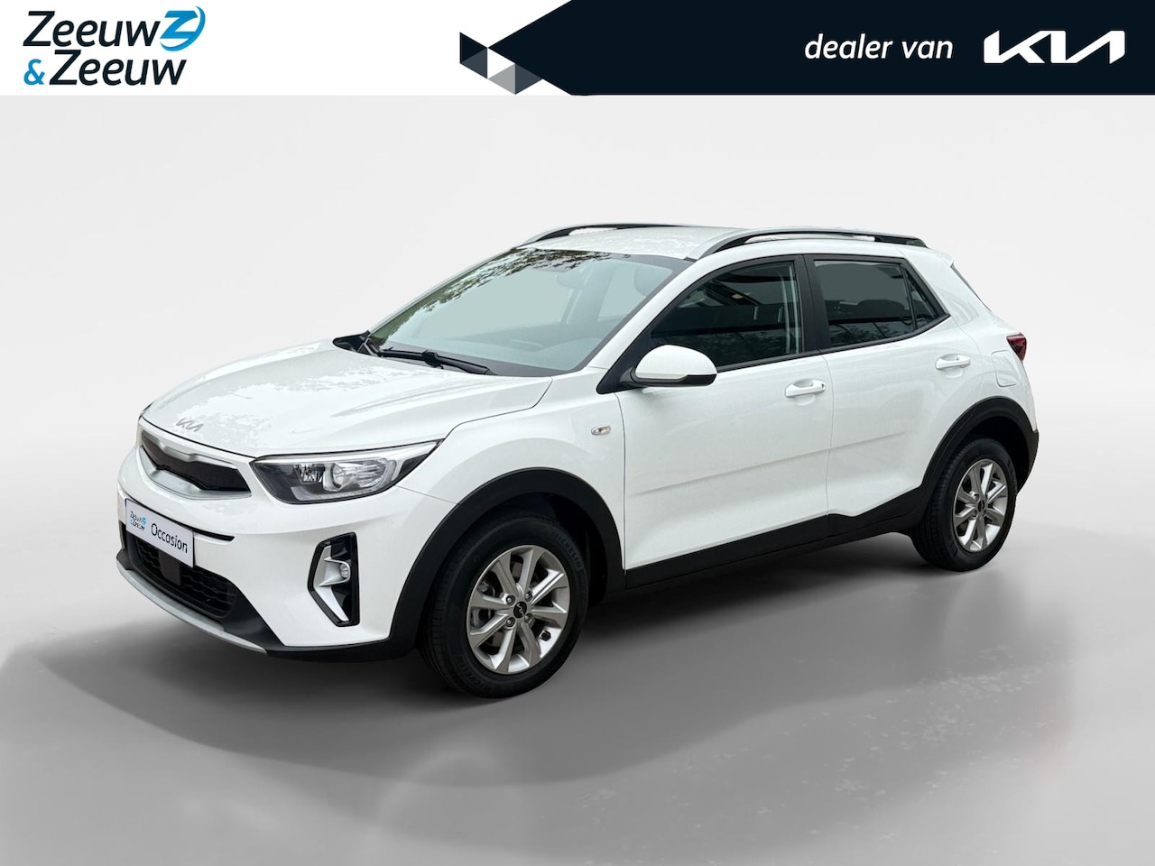 Kia Stonic - 1.0 T-GDi MHEV DynamicLine Dealer onderhouden | Navigatie | Airco | Achteruitrijcamera | C - AutoWereld.nl