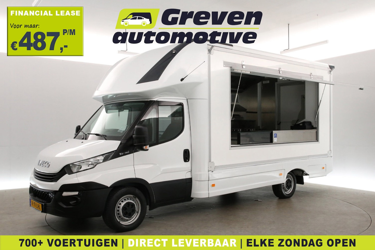 Iveco Daily - 35 S 14 300 35S14 2.3 410 | Foodtruck | Verkoopwagen | Snackwagen | Eventtruck | Zijdeur | Airco | Cam - AutoWereld.nl