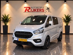 Ford Transit Custom - 320 2.0 TDCI L2H1 Limited DC EURO 6 Nieuwe Koppeling 2X schuifdeur, Trekhaak 2800kg, Cruis