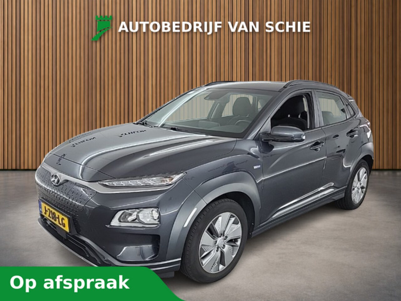 Hyundai Kona Electric - EV Comfort 64 kWh 3-Fase 1e-Eig. & Dealer-Onderh. BOVAG-Garantie. NL-Auto. - AutoWereld.nl