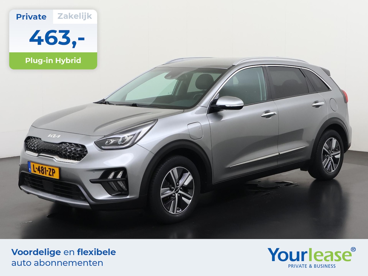Kia Niro - 1.6 GDi PHEV DynamicPlusLine | All-in 463,- Private Lease | Direct uit voorraad - AutoWereld.nl