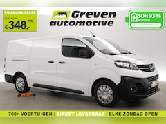 Opel Vivaro-e - 75 kWh L3H1 Long Range | Snelladen | SOH 93% | Airco | Camera | Cruise | 3 Zits | Carplay