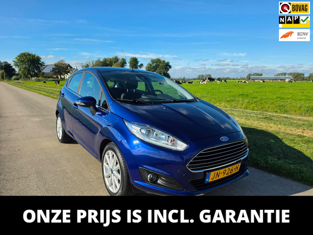 Ford Fiesta - 1.0 EcoBoost Titanium 48.426km 5drs 16"LMV navi - AutoWereld.nl