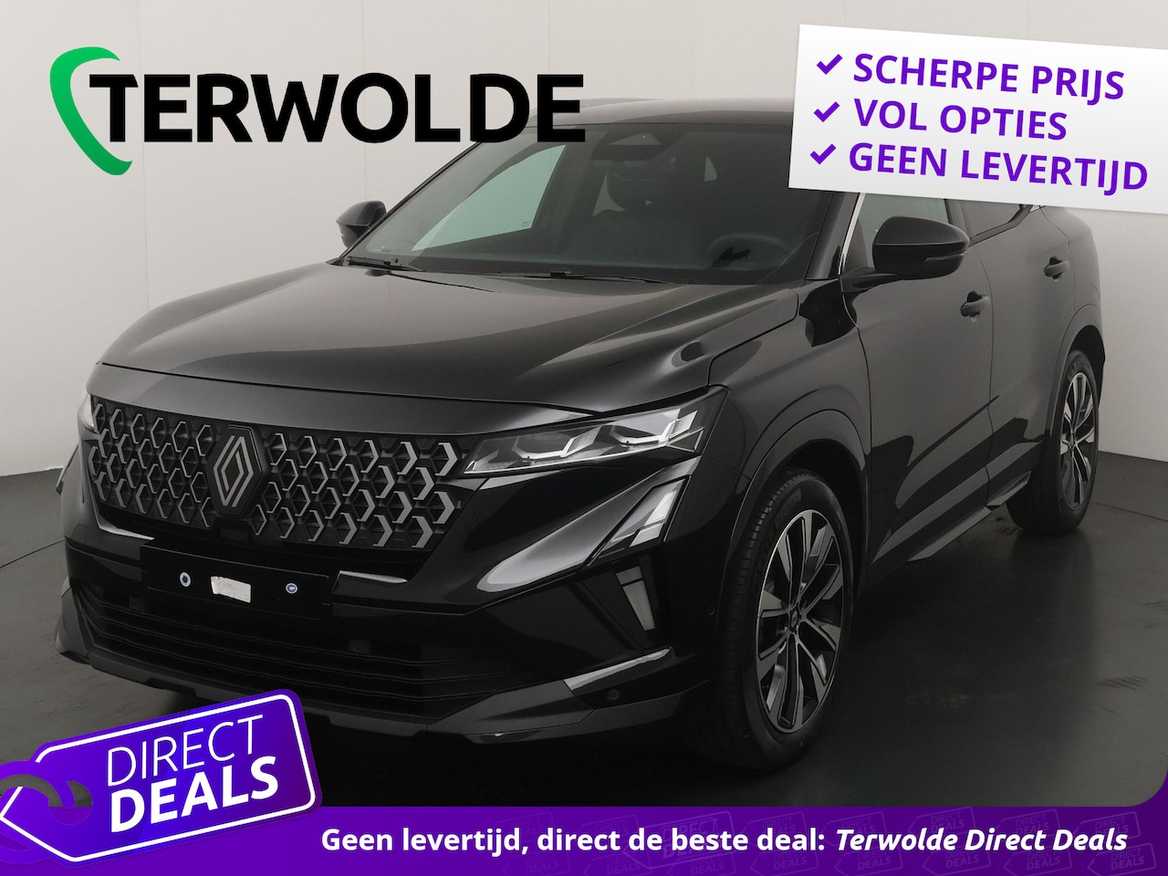 Renault Austral - techno full hybrid E-Tech 200 | noir étoilé GNE | - AutoWereld.nl